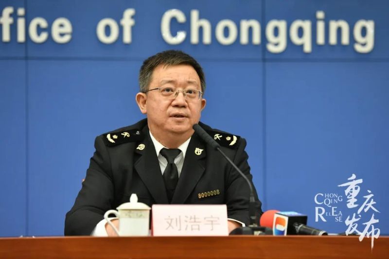 刘浩宇介绍有关情况 邹乐 摄 刘浩宇介绍有关情况 邹乐 摄