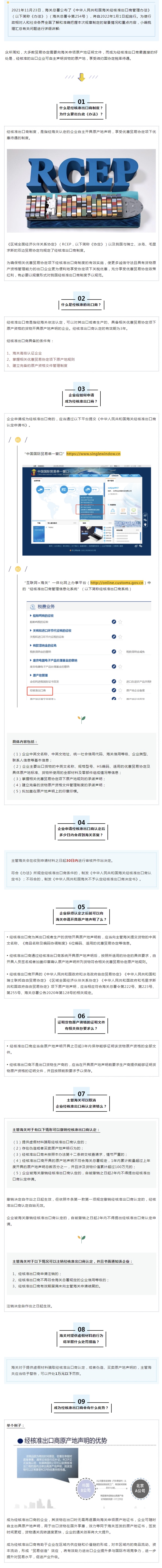8.9 优化营商环境｜关于经核准出口商要注意的二三事