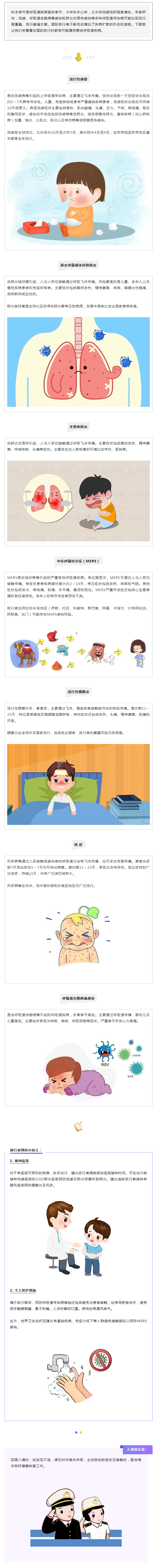 国际旅行者常见秋冬季节呼吸道传染病小知识20231211